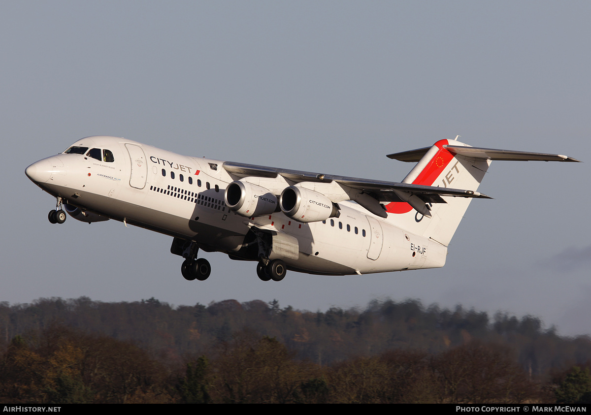 Aircraft Photo of EI-RJF | British Aerospace Avro 146-RJ85A | CityJet | AirHistory.net #157613