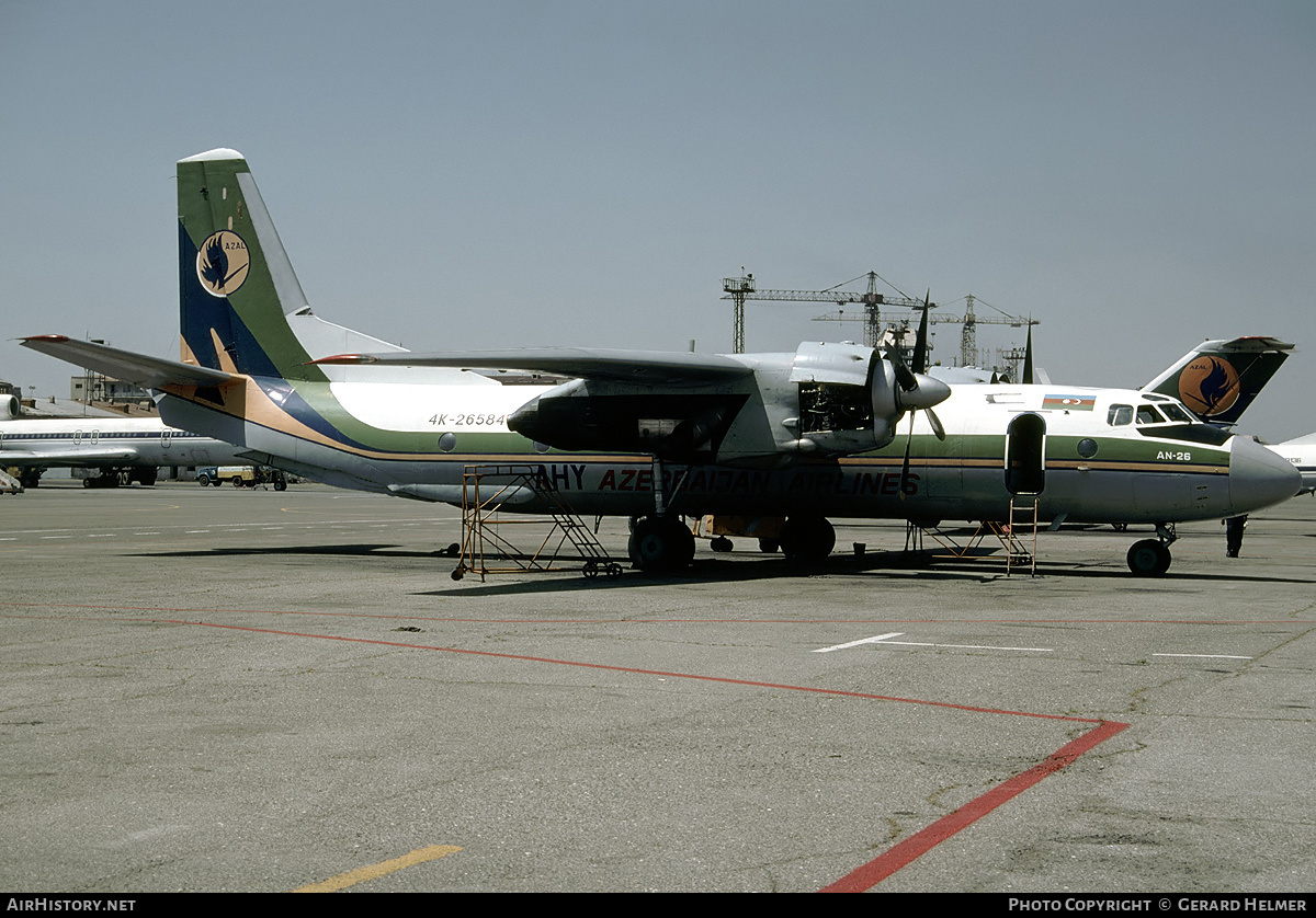 Aircraft Photo of 4K-26584 | Antonov An-26B | Azerbaijan Airlines - AZAL - AHY | AirHistory.net #157634