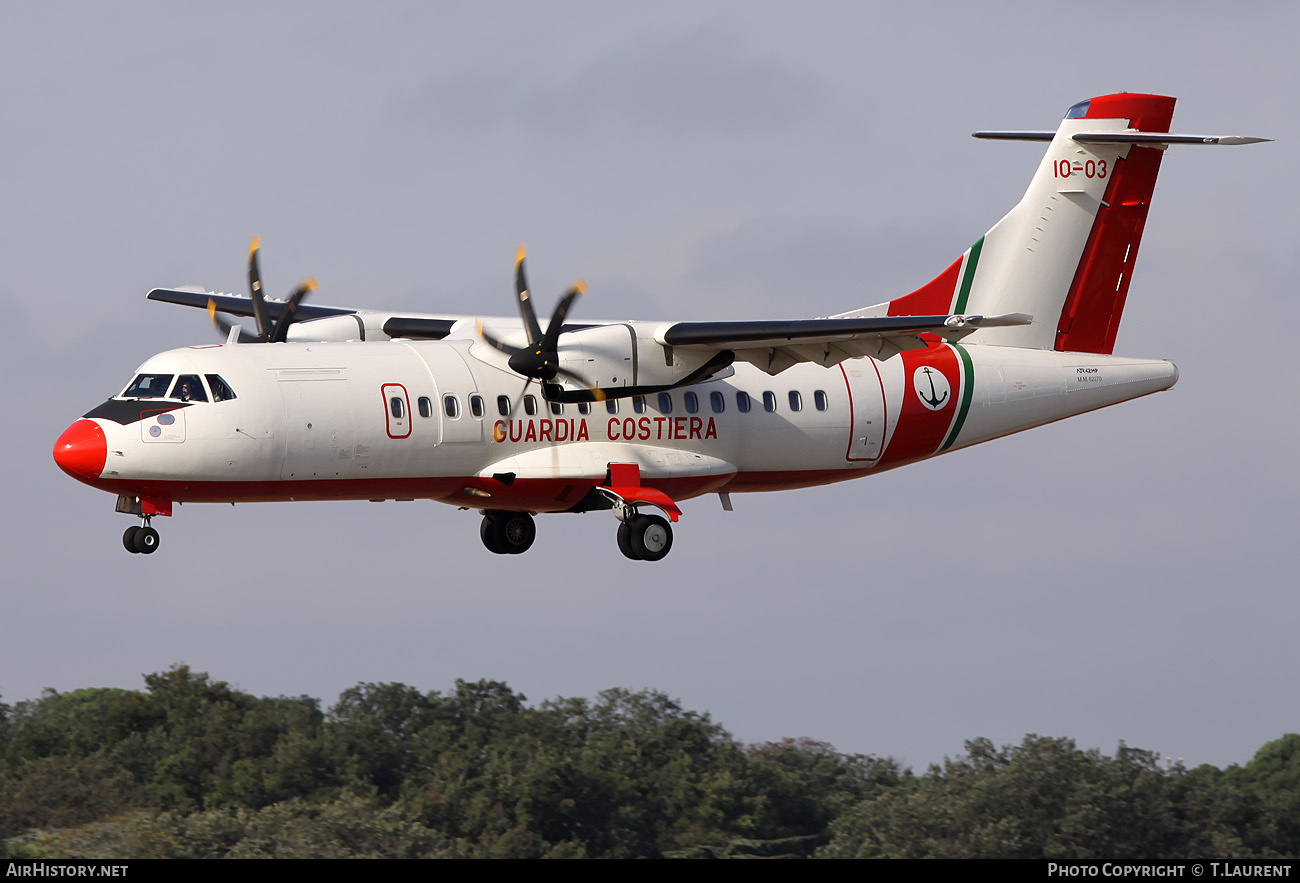 Aircraft Photo of MM62270 | ATR ATR-42-500 | Italy - Guardia Costiera | AirHistory.net #157644