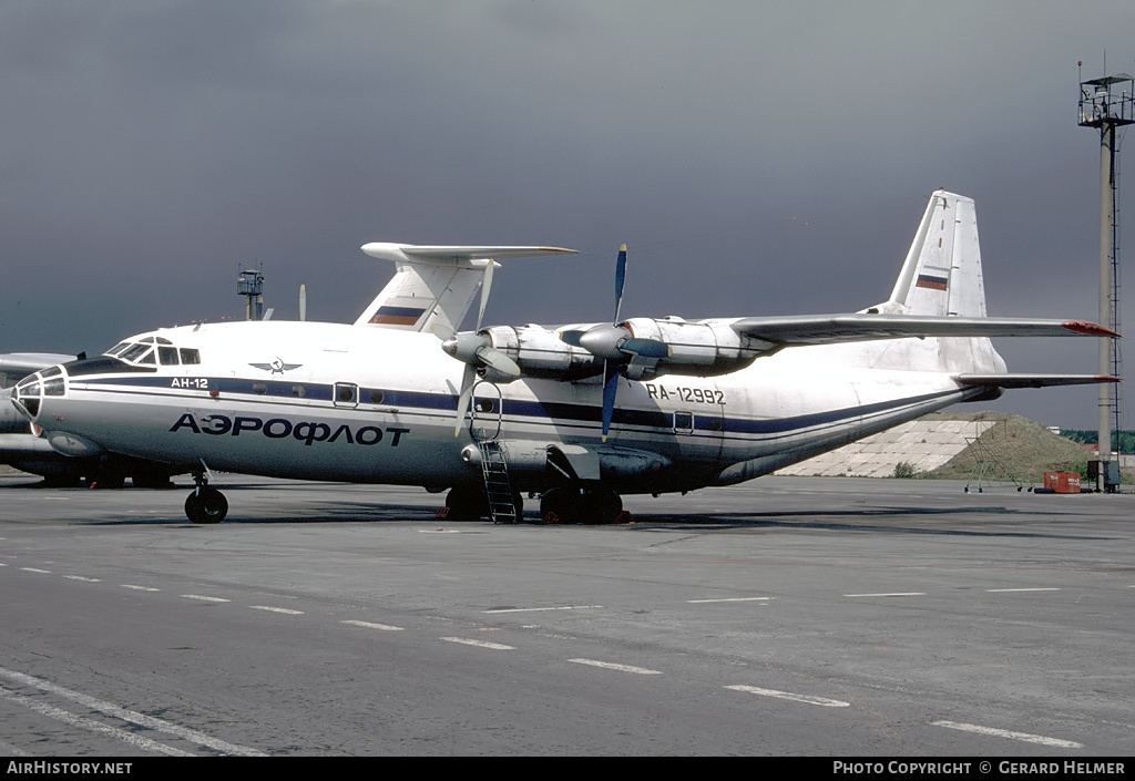 Aircraft Photo of RA-12992 | Antonov An-12B | Aeroflot | AirHistory.net #157647