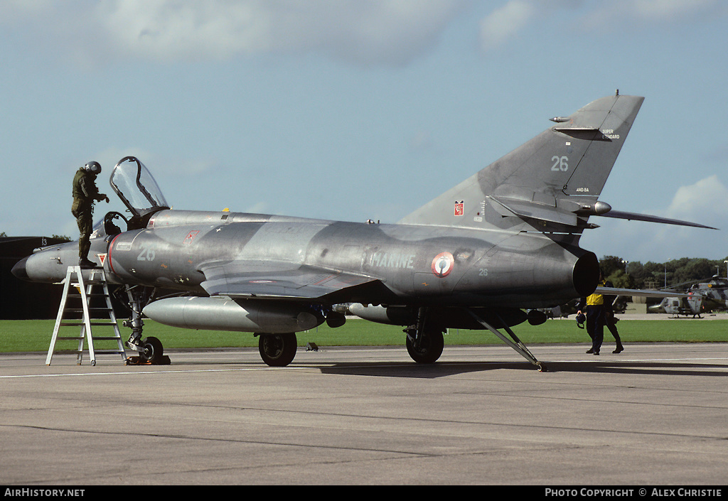 Aircraft Photo of 26 | Dassault Super Etendard | France - Navy | AirHistory.net #157650