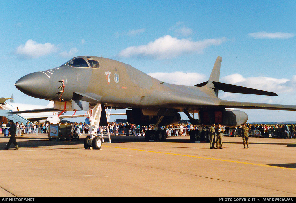 Aircraft Photo of 86-0095 | Rockwell B-1B Lancer | USA - Air Force | AirHistory.net #157660