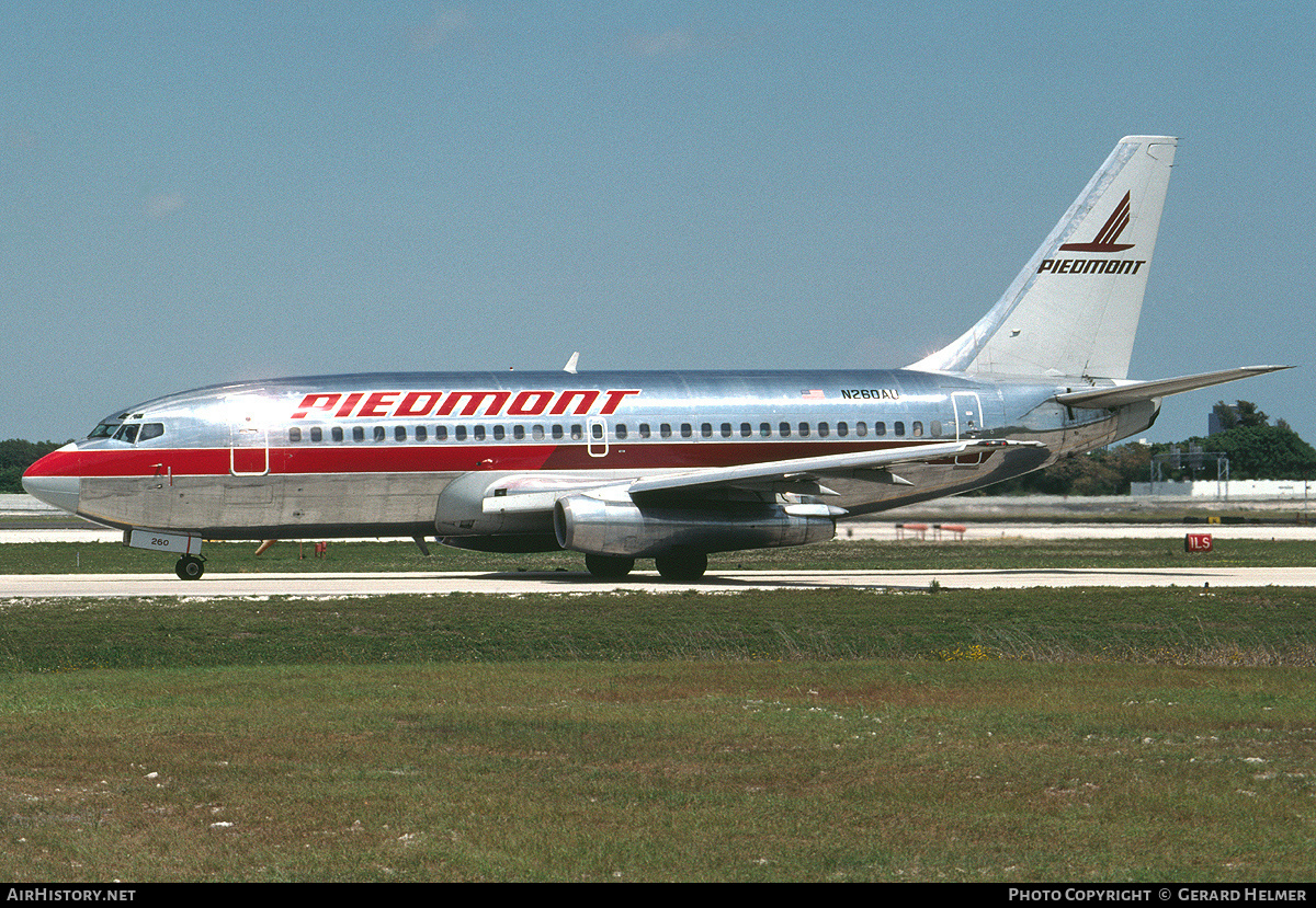 Aircraft Photo of N260AU | Boeing 737-201/Adv | Piedmont Airlines | AirHistory.net #157661