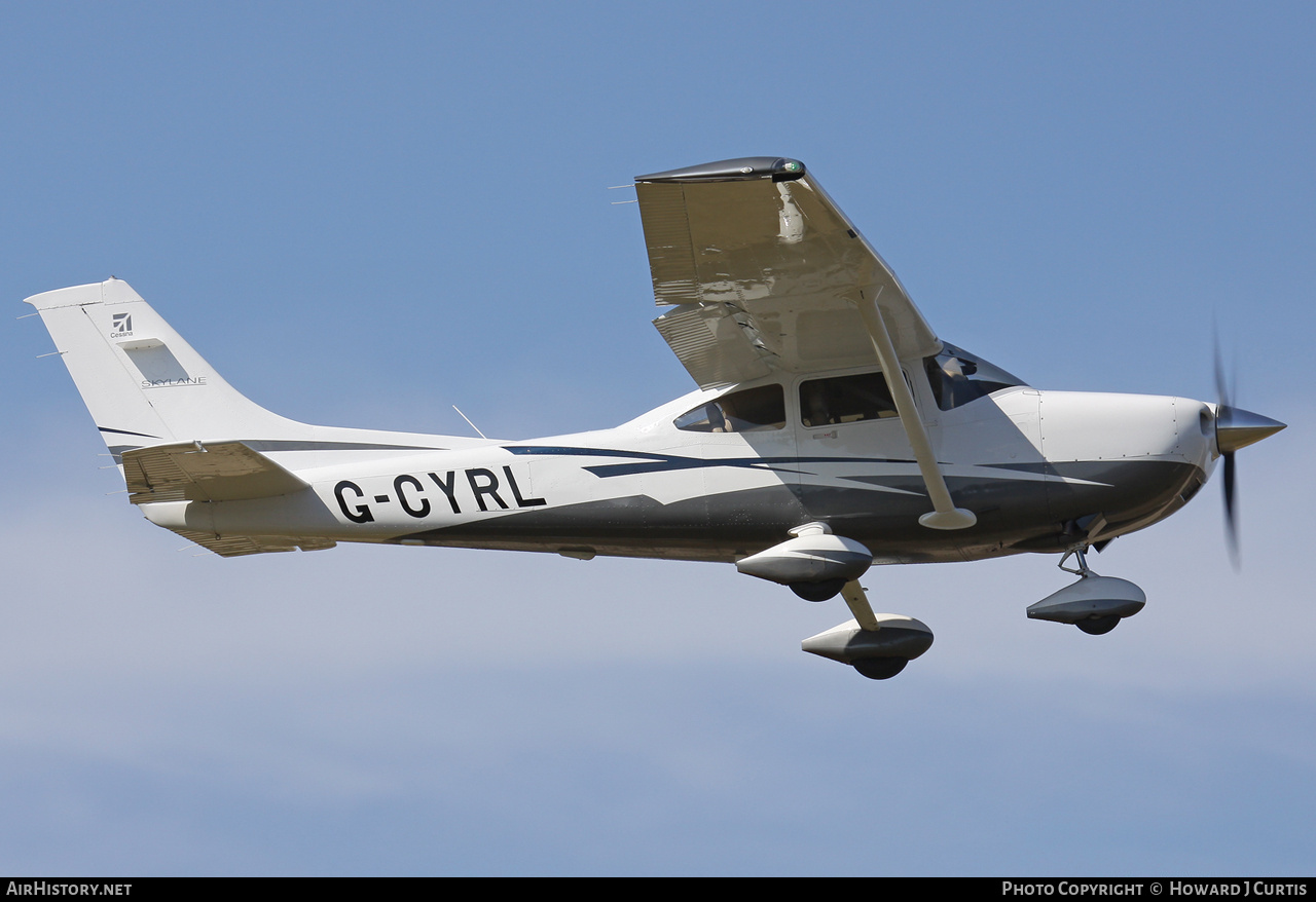 Aircraft Photo of G-CYRL | Cessna 182T Skylane | AirHistory.net #157665