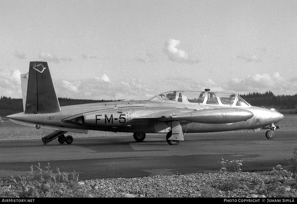 Aircraft Photo of FM-5 | Fouga CM-170R Magister | Finland - Air Force | AirHistory.net #157669