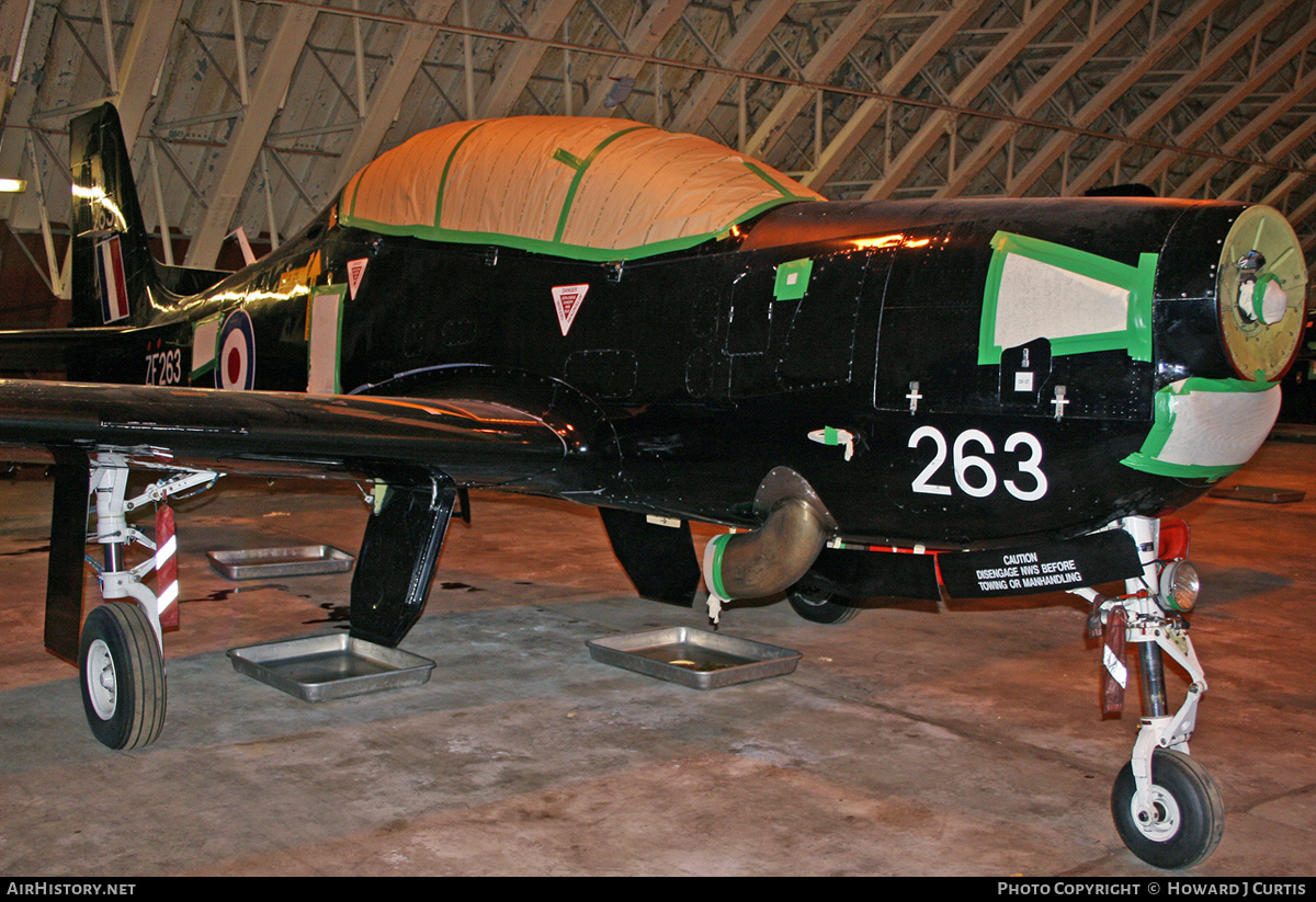 Aircraft Photo of ZF263 | Short S-312 Tucano T1 | UK - Air Force | AirHistory.net #157672