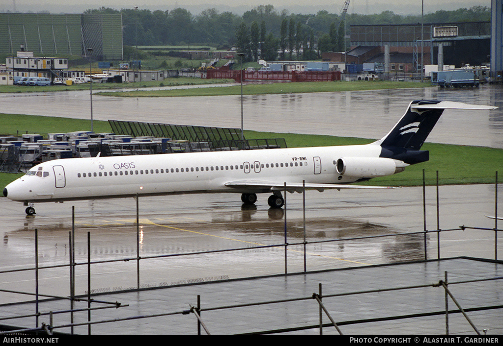 Aircraft Photo of VR-BMI | McDonnell Douglas MD-83 (DC-9-83) | Oasis International Airlines | AirHistory.net #157674