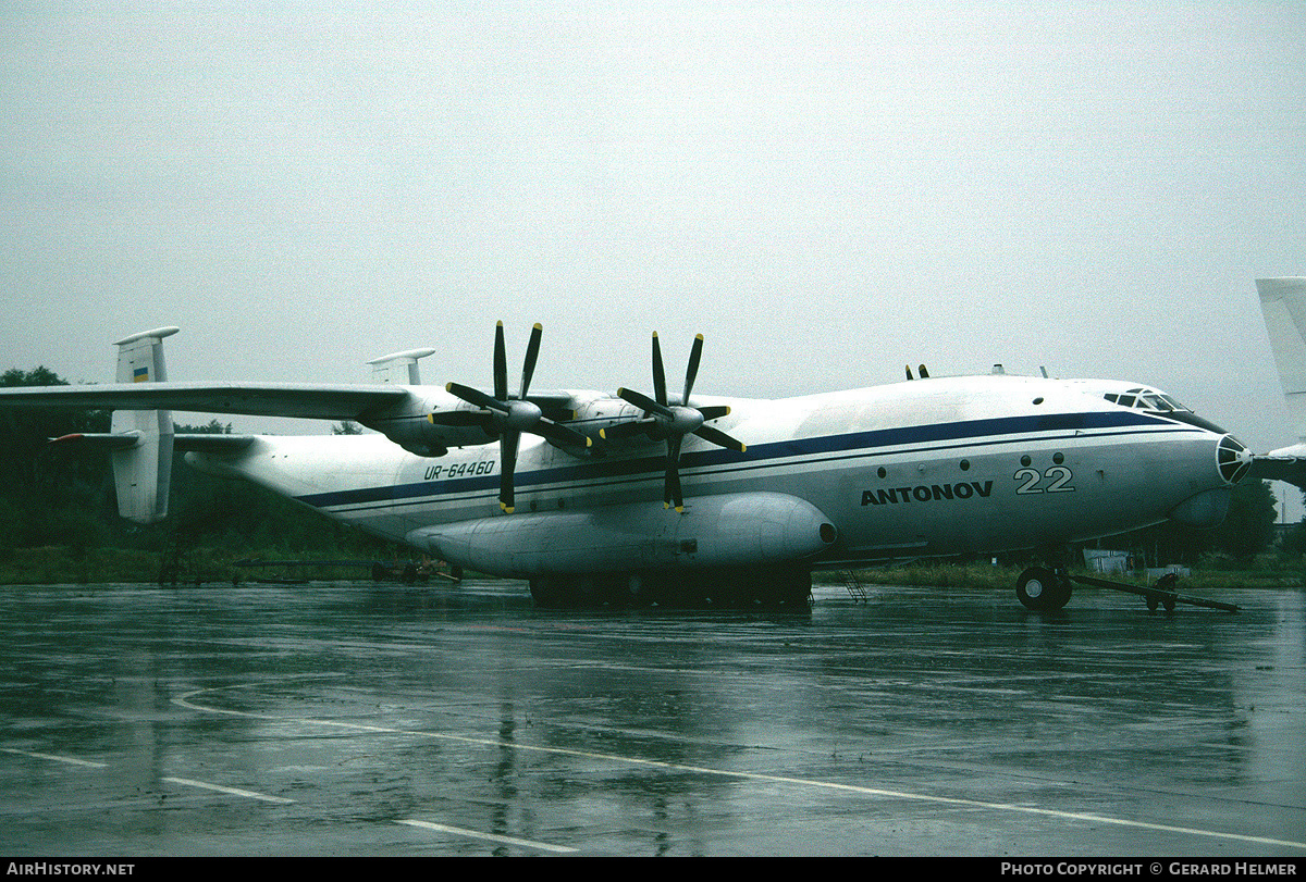 Aircraft Photo of UR-64460 | Antonov An-22 Antei | Antonov Design Bureau | AirHistory.net #157681