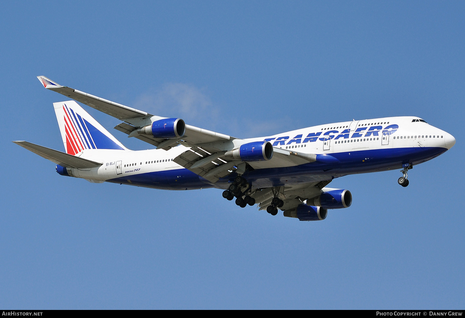 Aircraft Photo of EI-XLJ | Boeing 747-446 | Transaero Airlines | AirHistory.net #157698