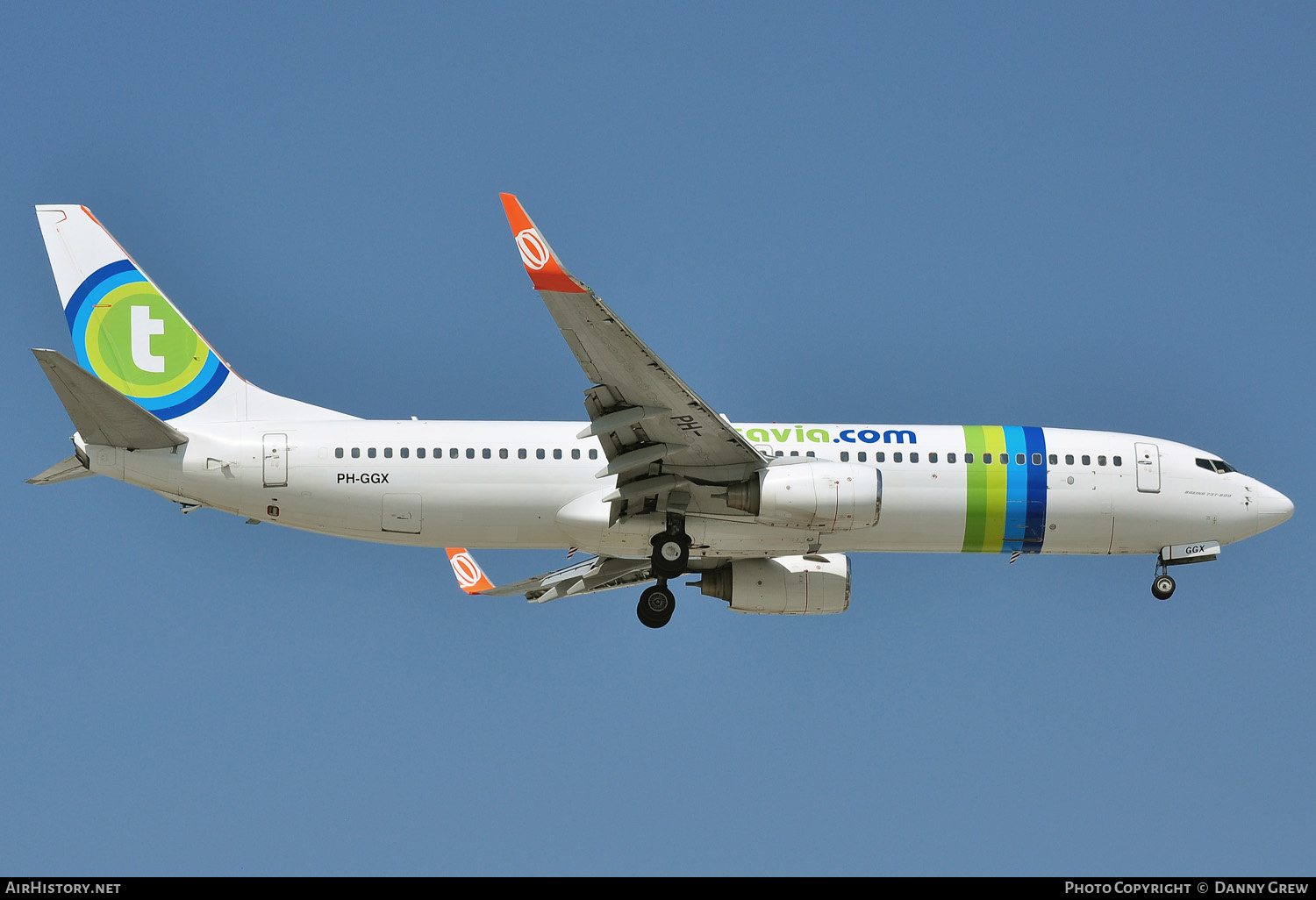 Aircraft Photo of PH-GGX | Boeing 737-8EH | Transavia | AirHistory.net #157701