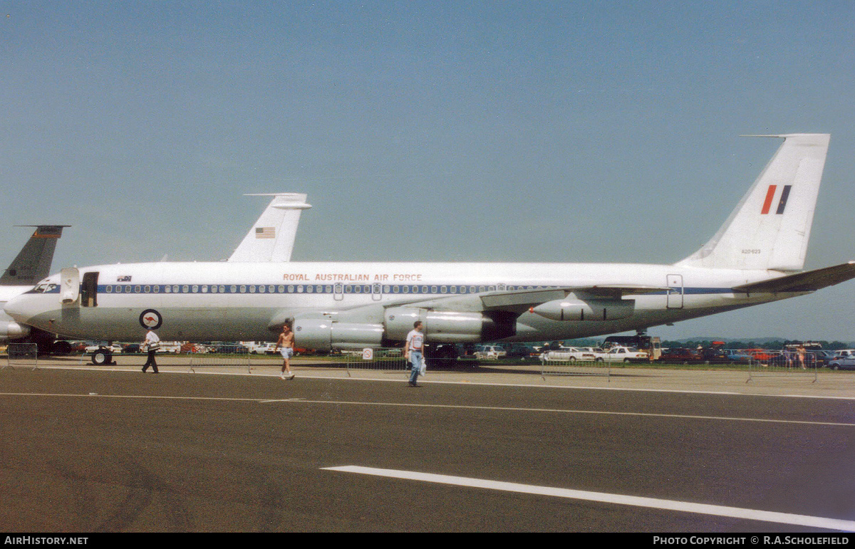 Aircraft Photo of A20-623 | Boeing 707-338C(KC) | Australia - Air Force | AirHistory.net #157706