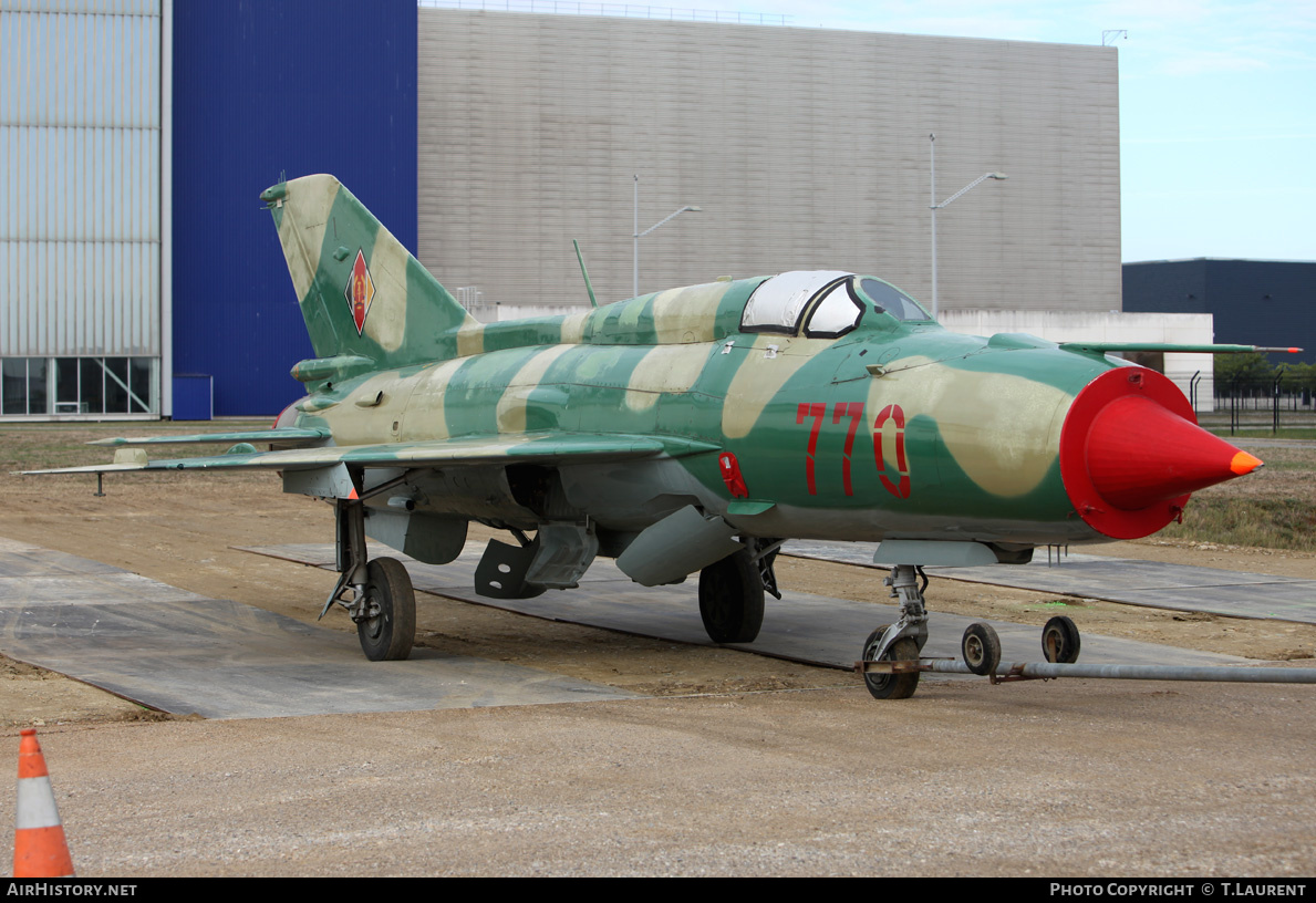Aircraft Photo of 770 | Mikoyan-Gurevich MiG-21PFM | East Germany - Air Force | AirHistory.net #157718