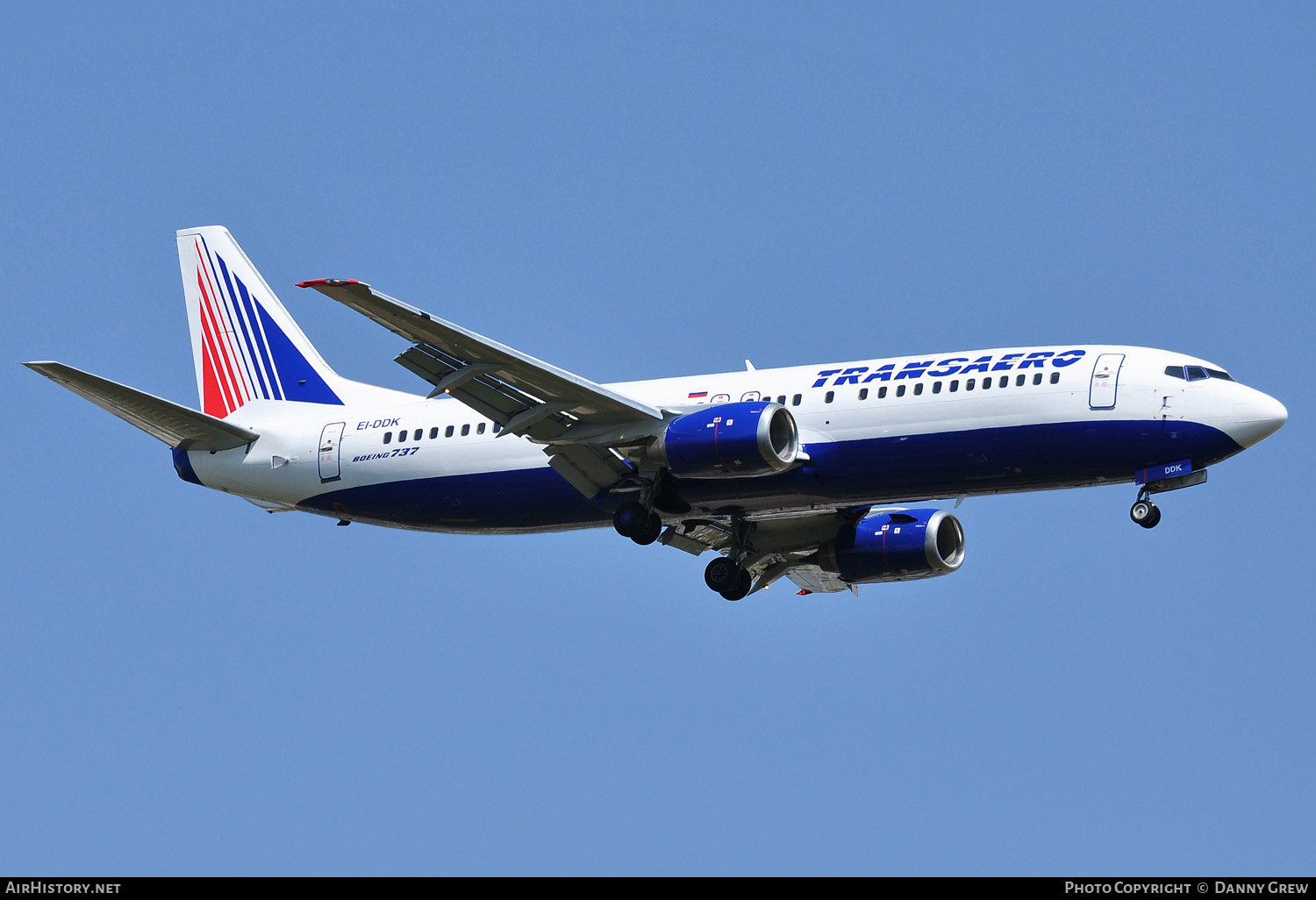 Aircraft Photo of EI-DDK | Boeing 737-4S3 | Transaero Airlines | AirHistory.net #157730