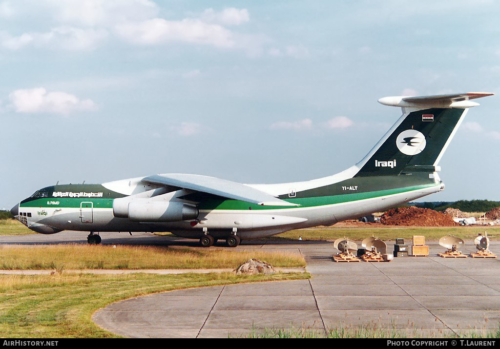 Aircraft Photo of YI-ALT | Ilyushin Il-76TD | Iraqi Airways | AirHistory.net #157734