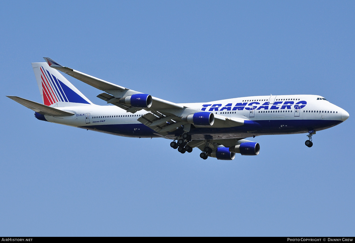 Aircraft Photo of EI-XLN | Boeing 747-412 | Transaero Airlines | AirHistory.net #157746