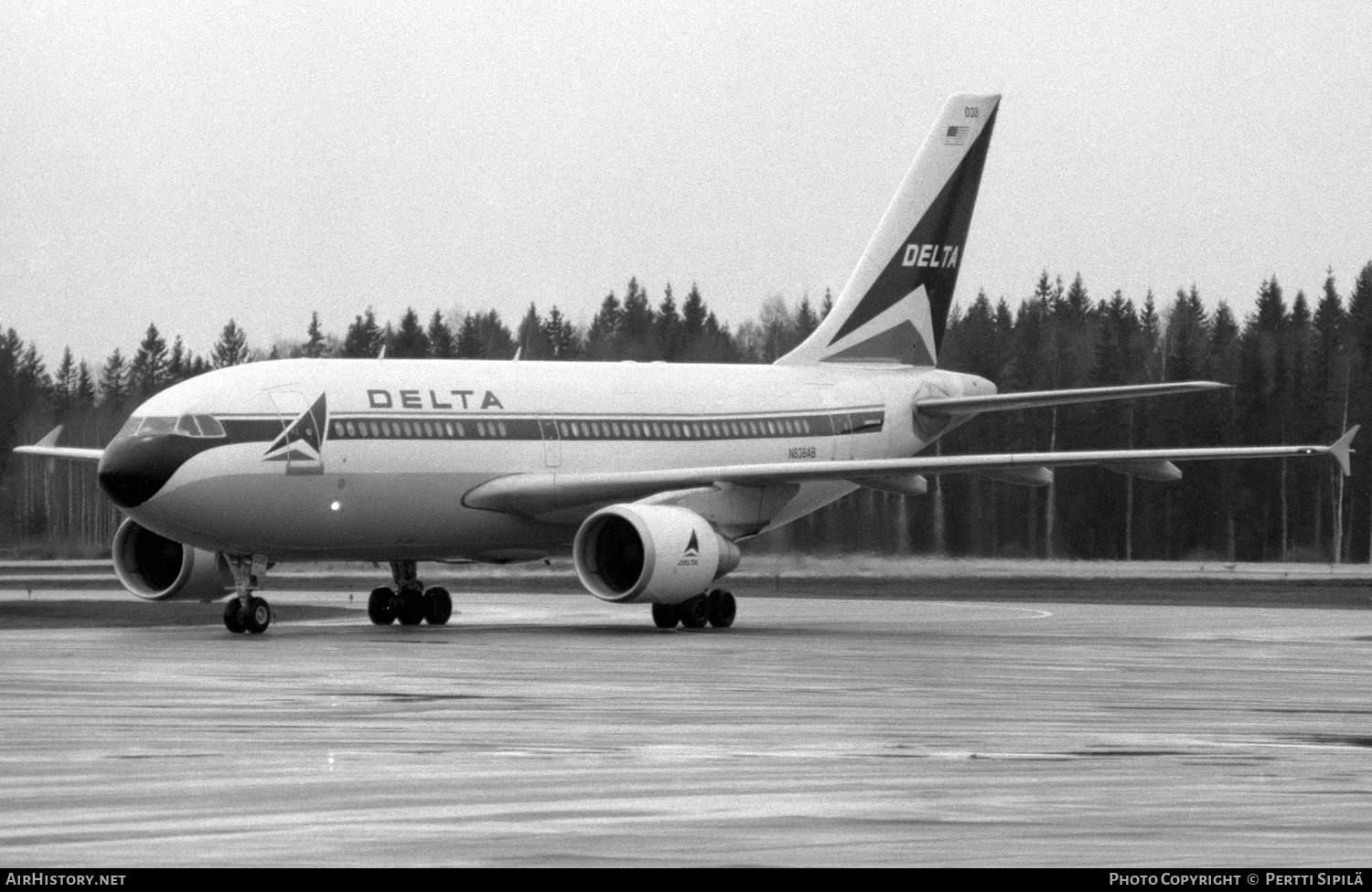 Aircraft Photo of N838AB | Airbus A310-324/ET | Delta Air Lines | AirHistory.net #157752