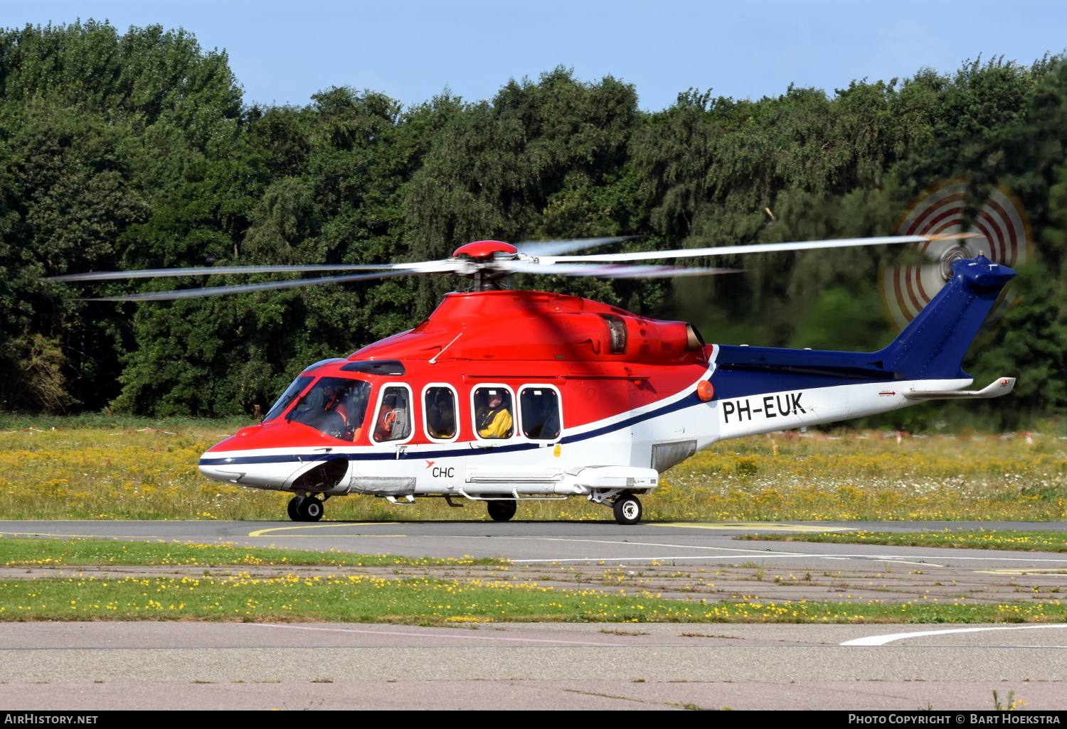 Aircraft Photo of PH-EUK | AgustaWestland AW-139 | CHC Helicopters | AirHistory.net #157767
