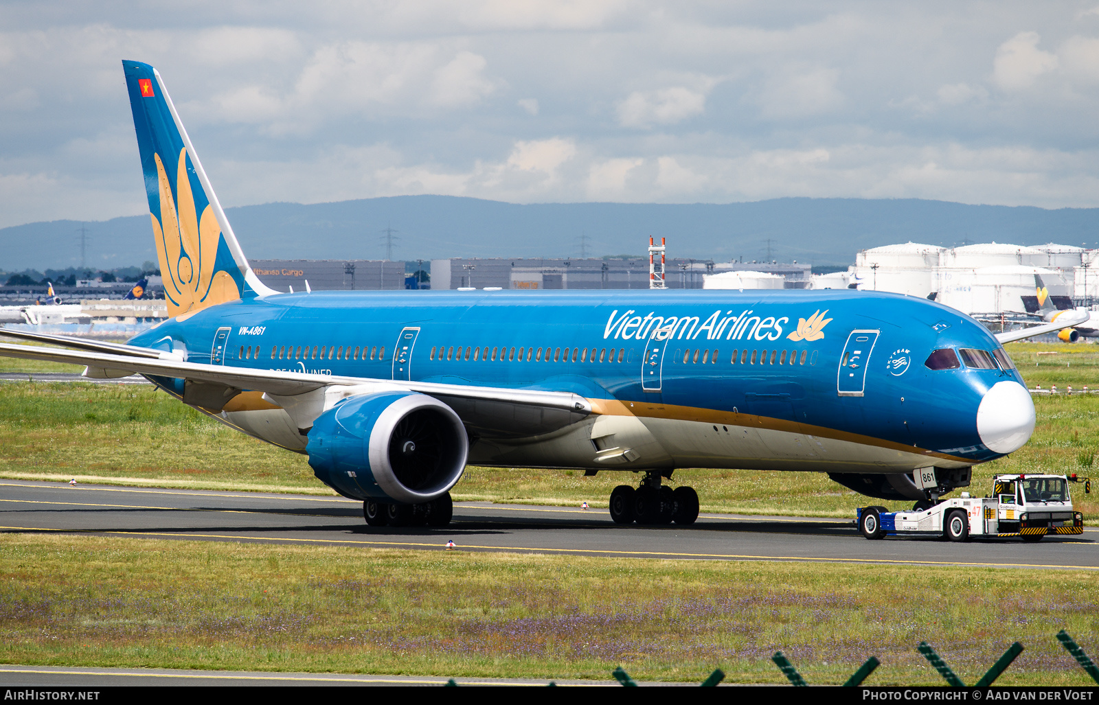 Aircraft Photo of VN-A861 | Boeing 787-9 Dreamliner | Vietnam Airlines | AirHistory.net #157791