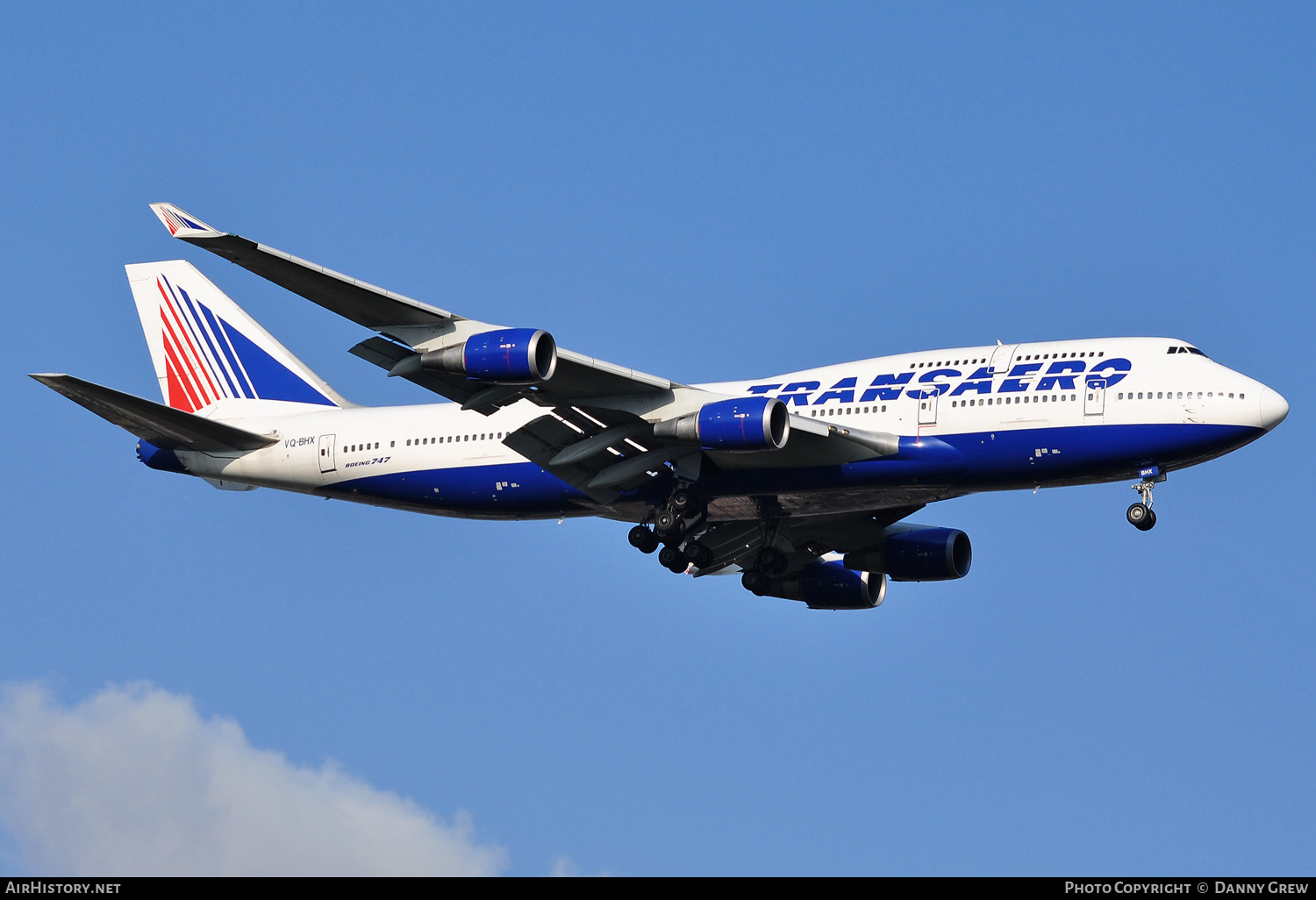 Aircraft Photo of VQ-BHX | Boeing 747-4F6 | Transaero Airlines | AirHistory.net #157802