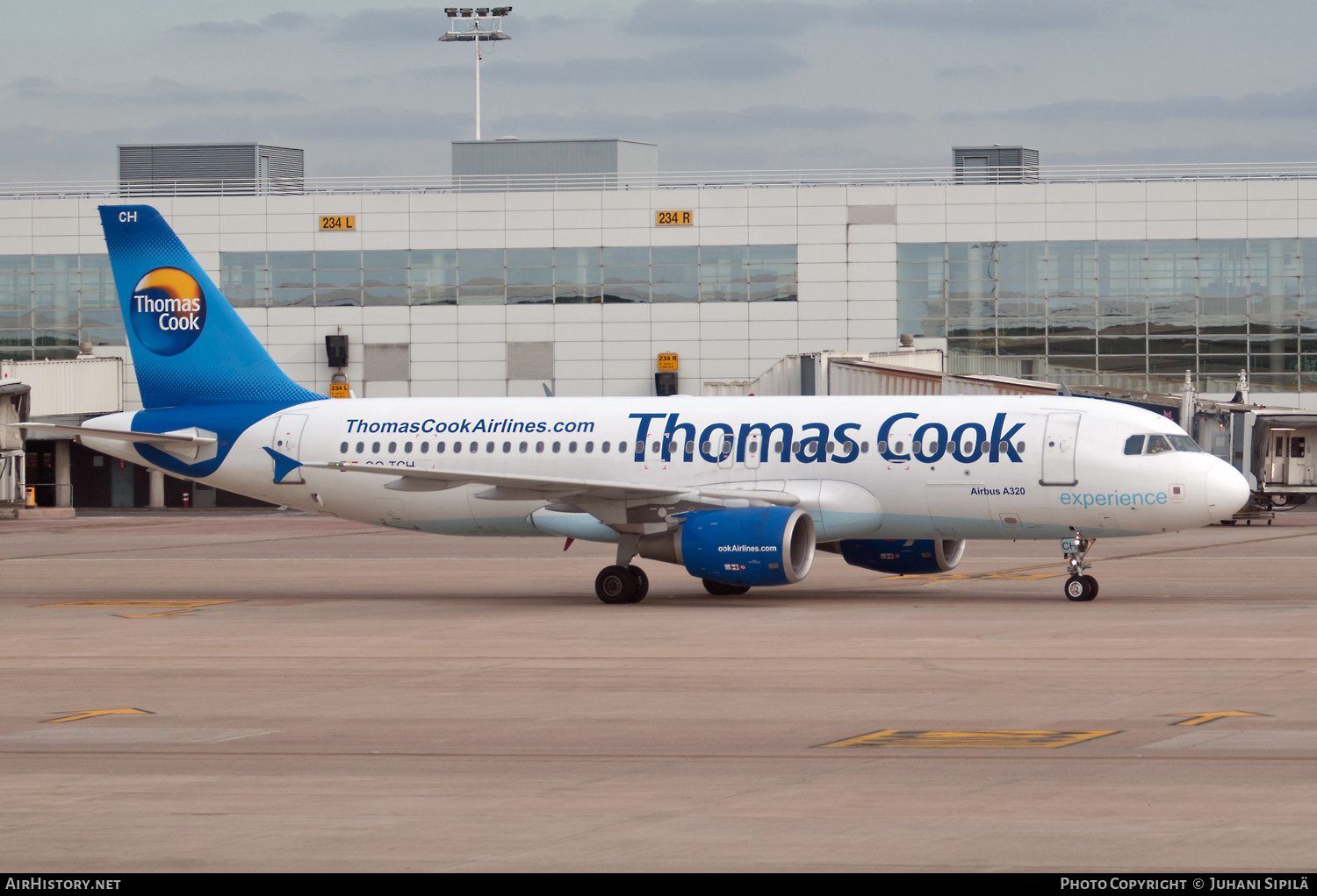 Aircraft Photo of OO-TCH | Airbus A320-214 | Thomas Cook Airlines | AirHistory.net #157810
