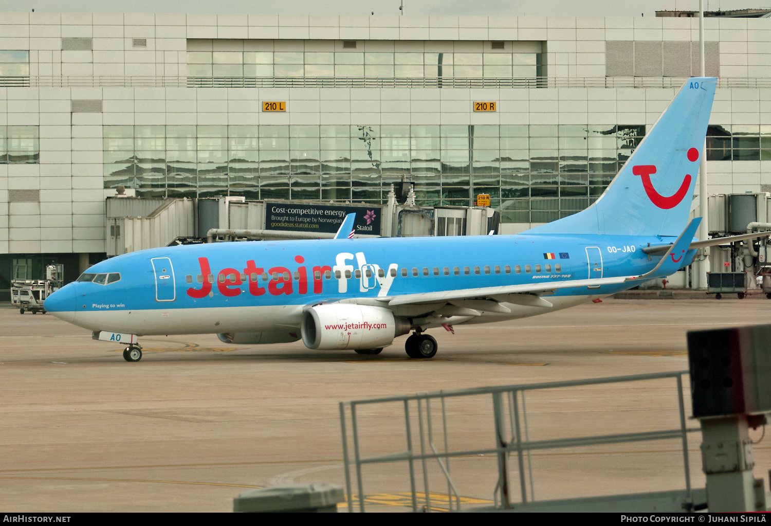 Aircraft Photo of OO-JAO | Boeing 737-7K5 | Jetairfly | AirHistory.net #157815