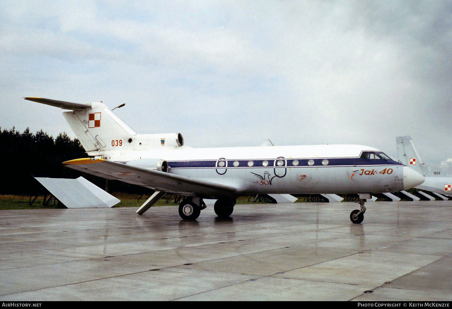 Aircraft Photo of 039 | Yakovlev Yak-40 | Poland - Air Force | AirHistory.net #157831