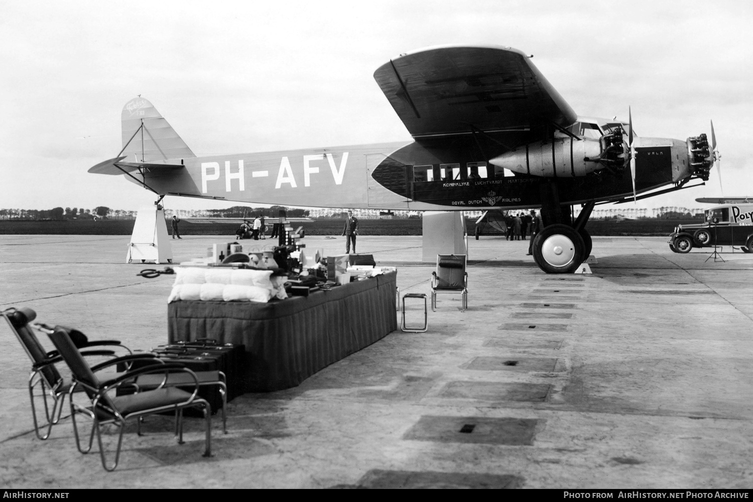 Aircraft Photo of PH-AFV | Fokker F.XII | KLM - Koninklijke Luchtvaart Maatschappij | AirHistory.net #157839