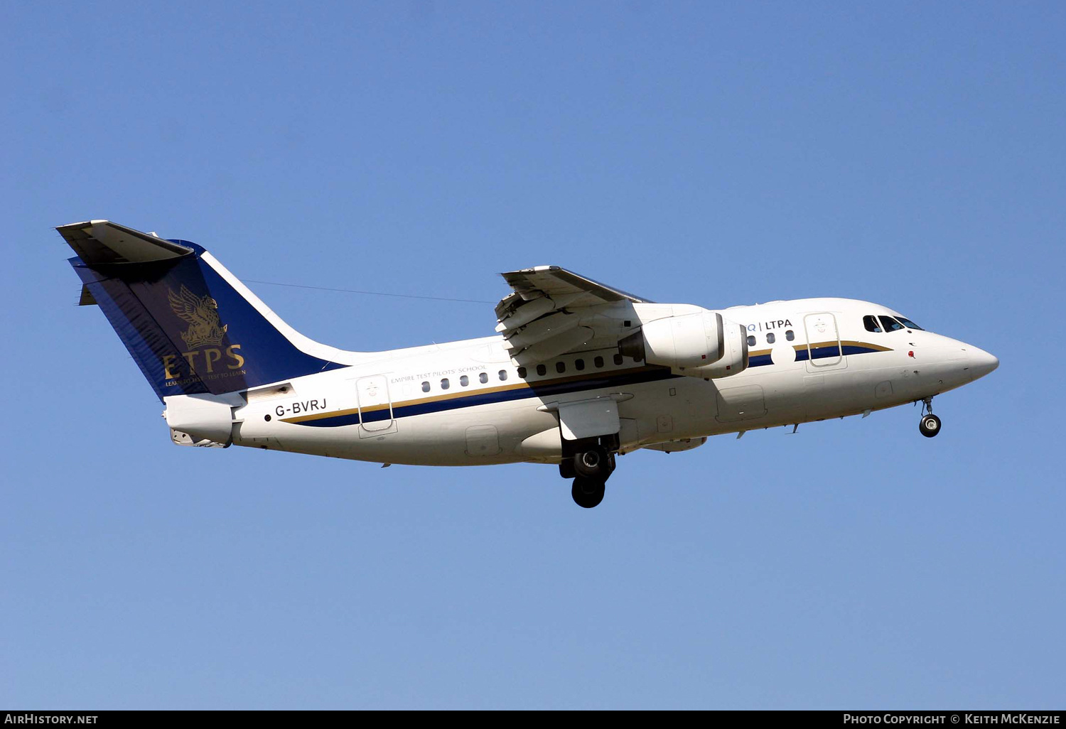 Aircraft Photo of G-BVRJ | British Aerospace Avro 146-RJ70 | QinetiQ | AirHistory.net #157842