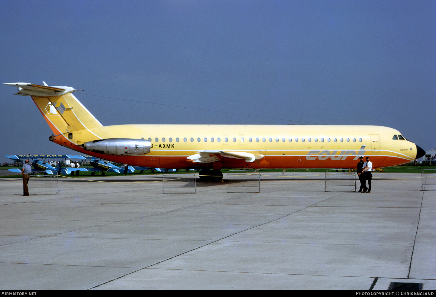 Aircraft Photo of G-AXMK | BAC 111-518FG One-Eleven | Court Line | AirHistory.net #157845