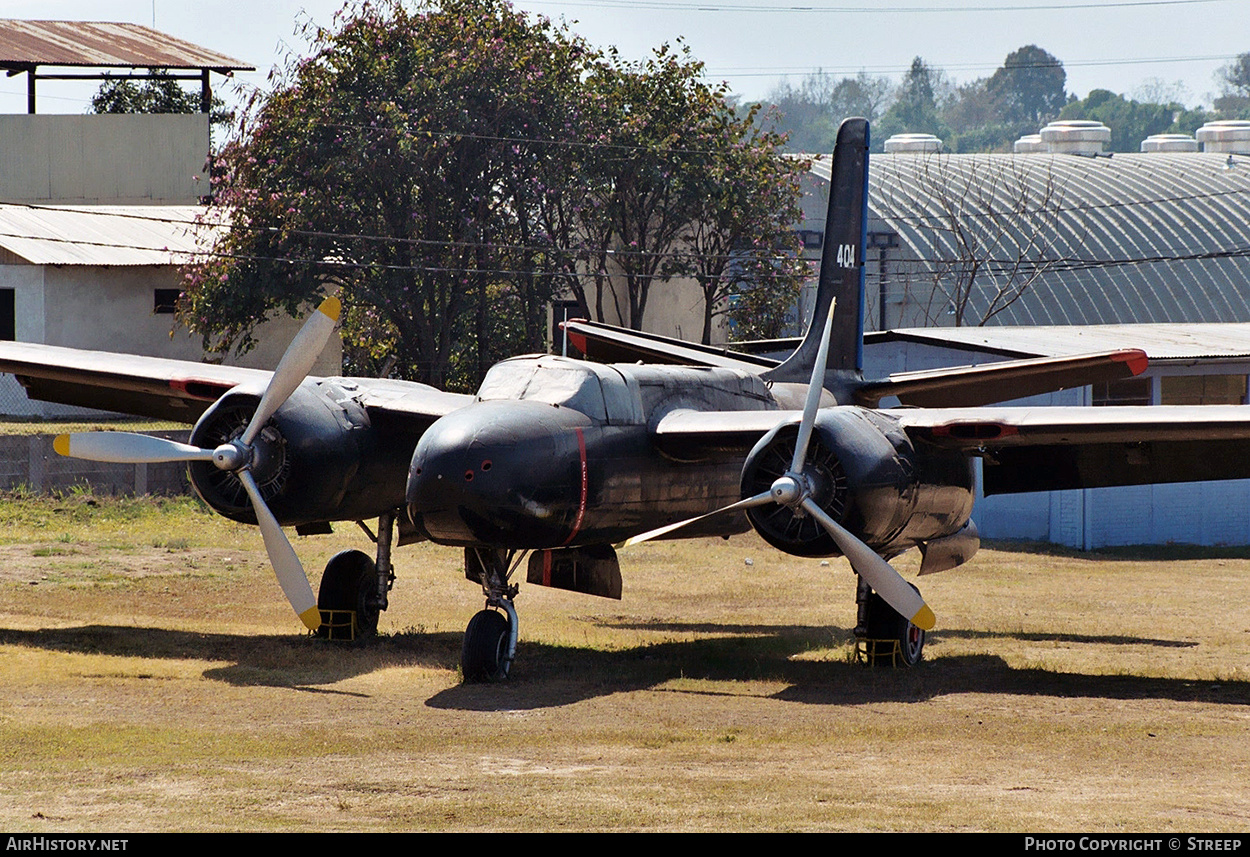 Aircraft Photo of 404 | Douglas A-26C Invader | Guatemala - Air Force | AirHistory.net