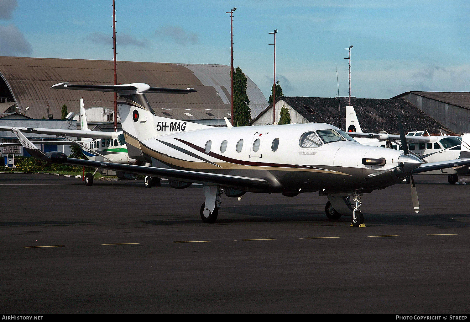 Aircraft Photo of 5H-MAG | Pilatus PC-12/45 | Coastal Aviation | AirHistory.net #157886