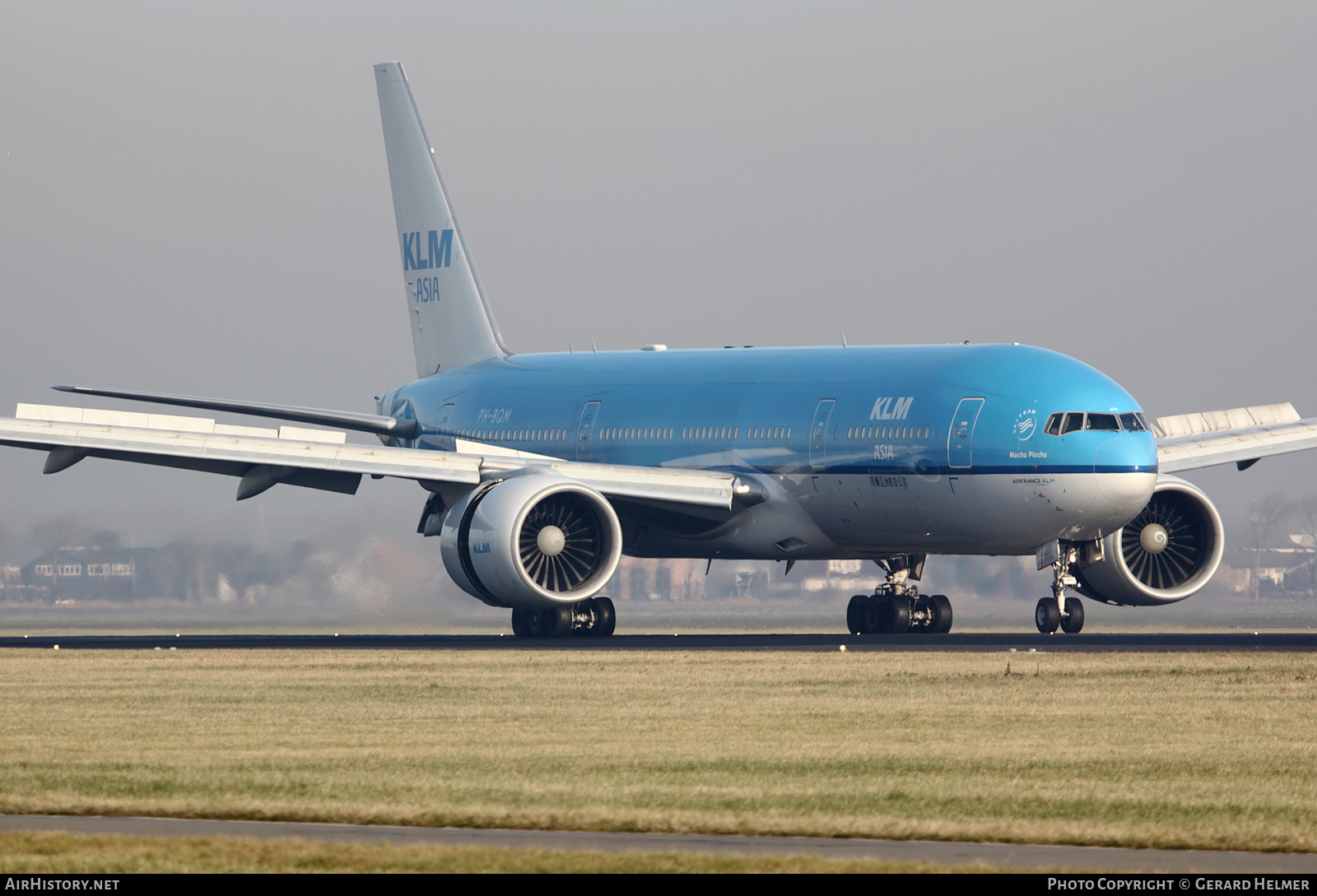 Aircraft Photo of PH-BQM | Boeing 777-206/ER | KLM Asia | AirHistory.net #157899