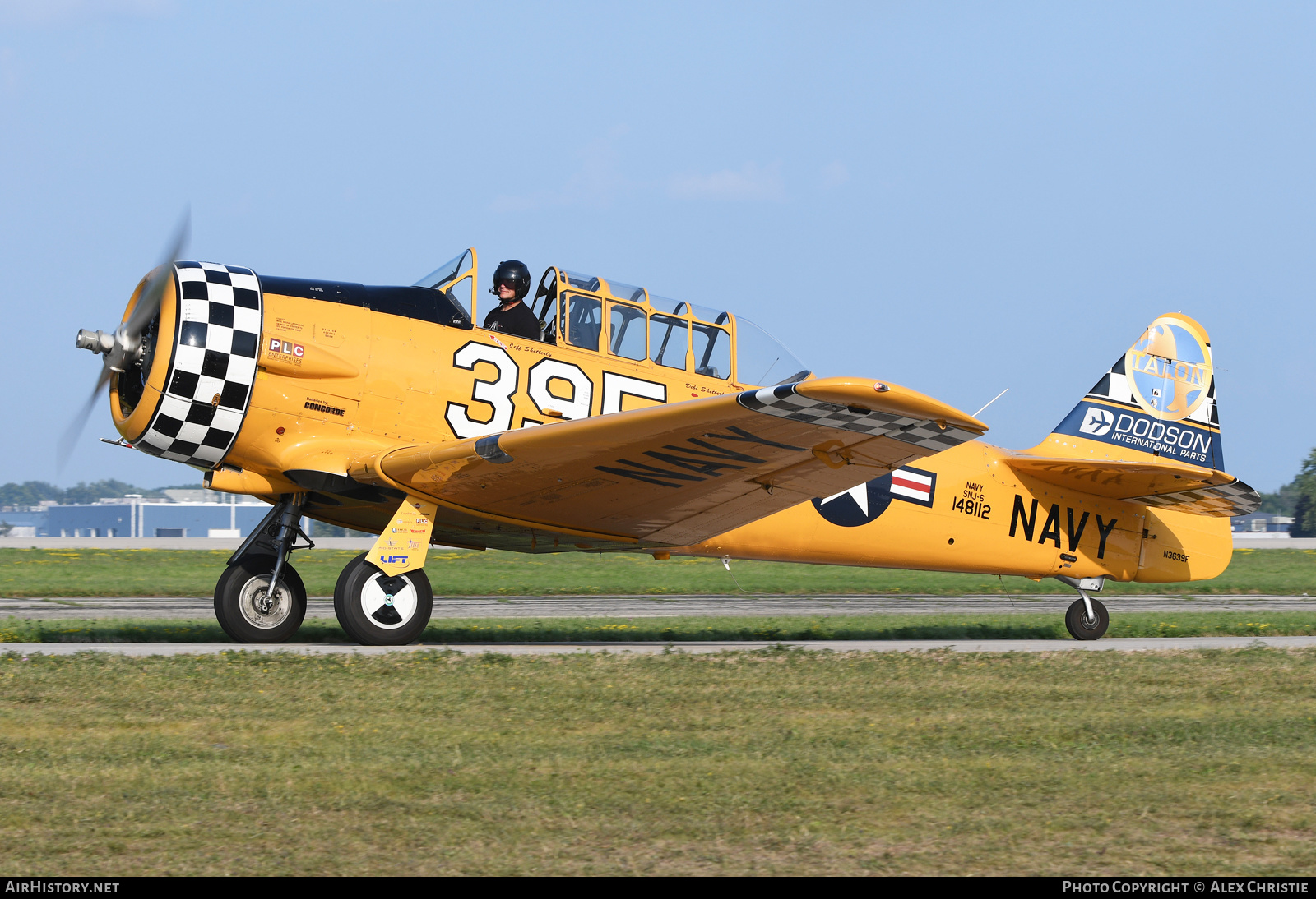 Aircraft Photo of N3639F / 148112 | North American SNJ-6 Texan | Dodson International Parts | USA - Navy | AirHistory.net #157910