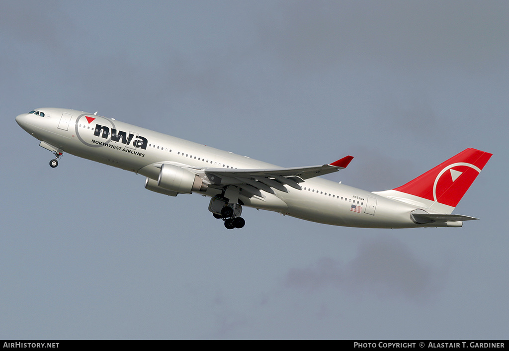 Aircraft Photo of N859NW | Airbus A330-223 | Northwest Airlines | AirHistory.net