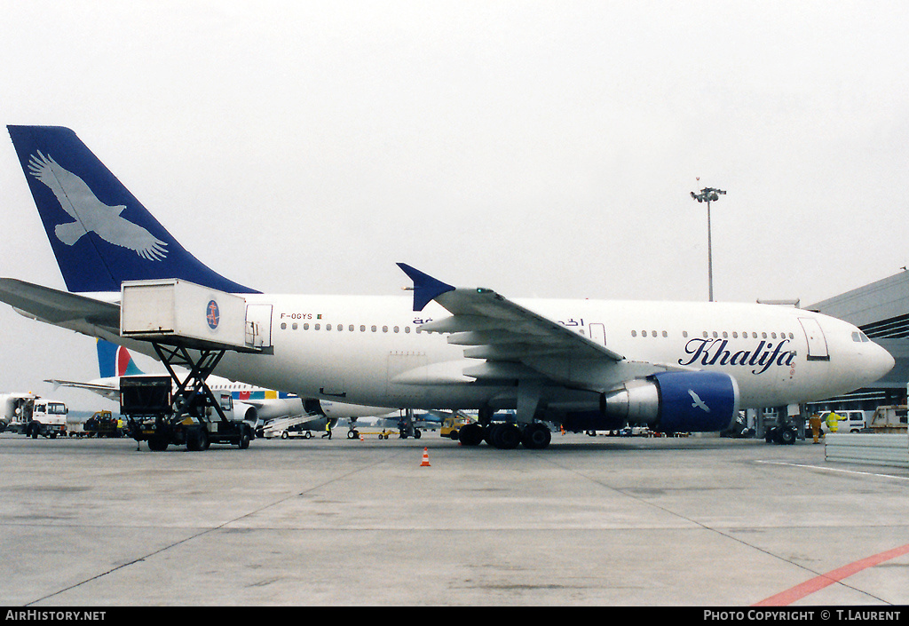 Aircraft Photo of F-OGYS | Airbus A310-324/ET | Khalifa Airways | AirHistory.net #157977