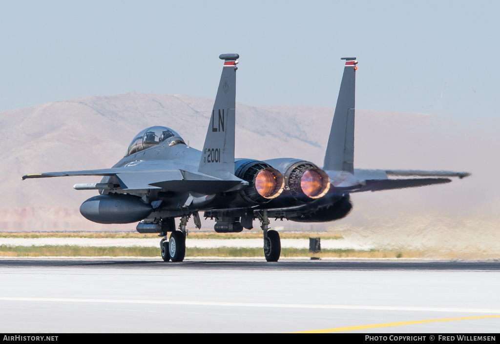 Aircraft Photo of 01-2001 / AF01-2001 | Boeing F-15E Strike Eagle | USA - Air Force | AirHistory.net #157983