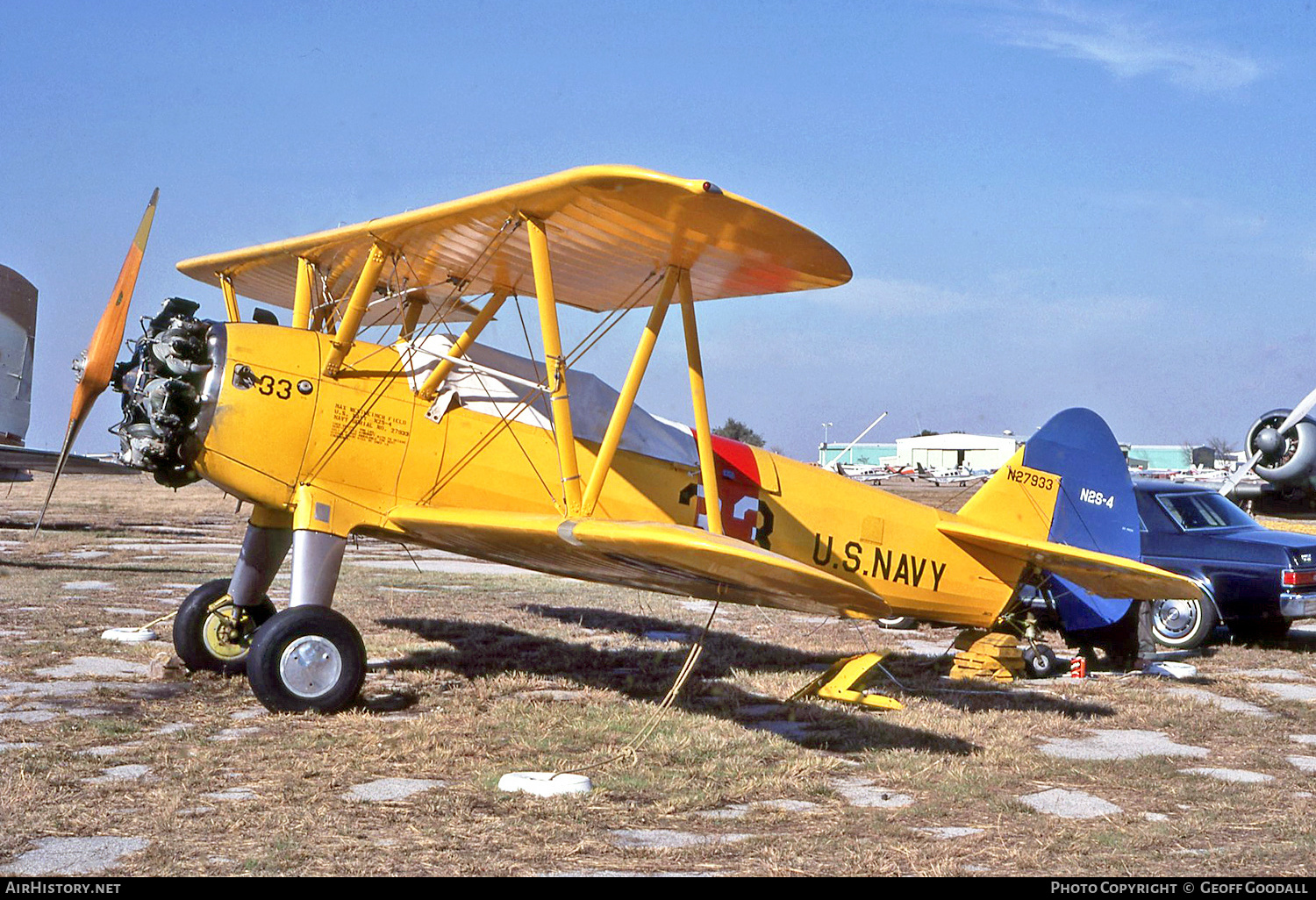 Aircraft Photo of N27933 / 27933 | Boeing PT-17 Kaydet (A75N1) | USA - Navy | AirHistory.net #157985