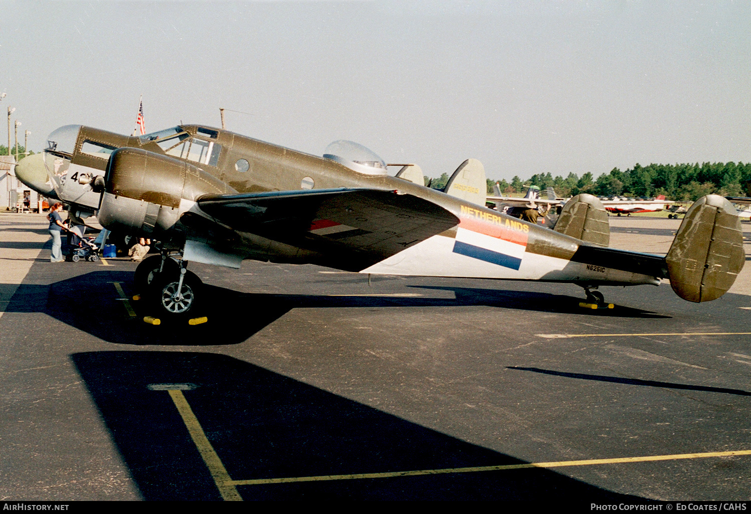 Aircraft Photo of N6251C / 42-3069 | Beech AT-11 Kansan | Netherlands - Air Force | AirHistory.net #158002