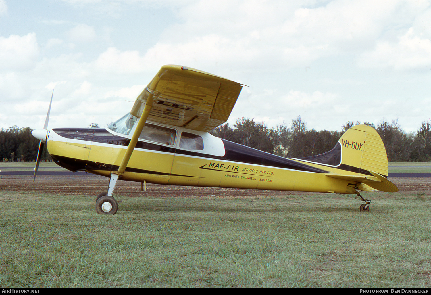 Aircraft Photo of VH-BUX | Cessna 170B | Missionary Aviation Fellowship - MAF | AirHistory.net #158007