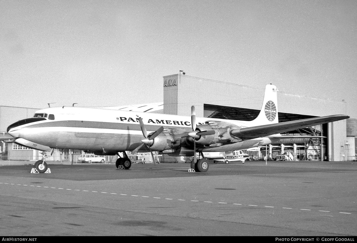 Aircraft Photo of N737PA | Douglas DC-7C(F) | Pan American World Airways - Pan Am | AirHistory.net #158011