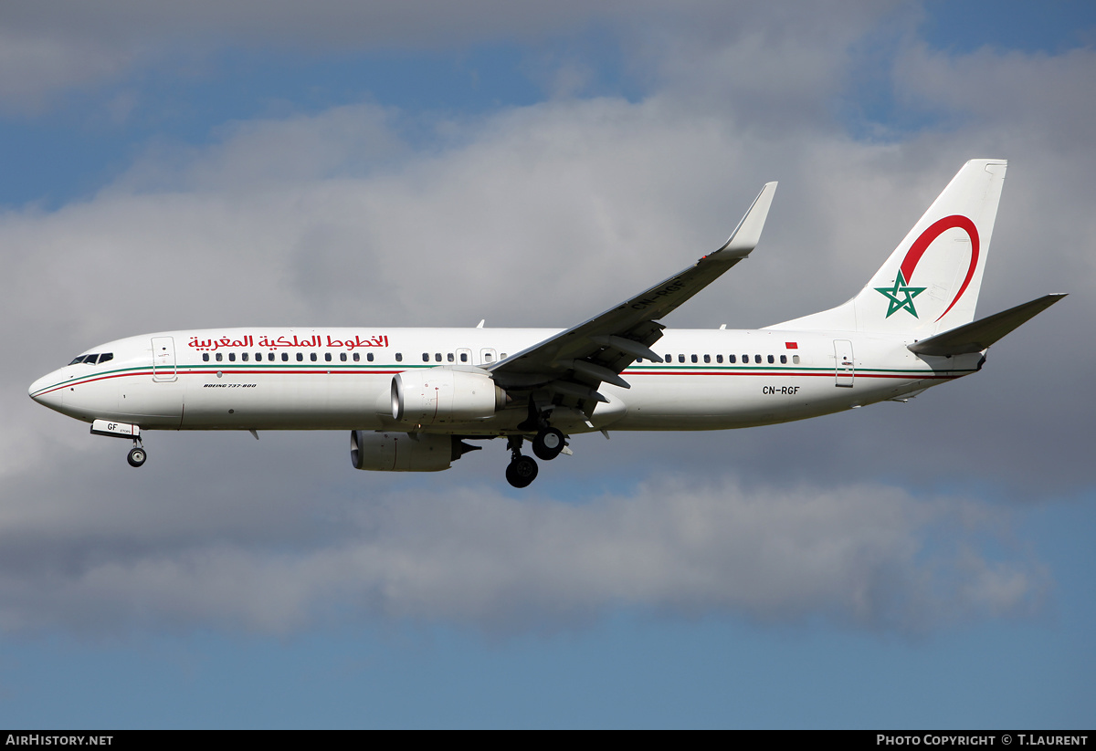 Aircraft Photo of CN-RGF | Boeing 737-86N | Royal Air Maroc - RAM | AirHistory.net #158021