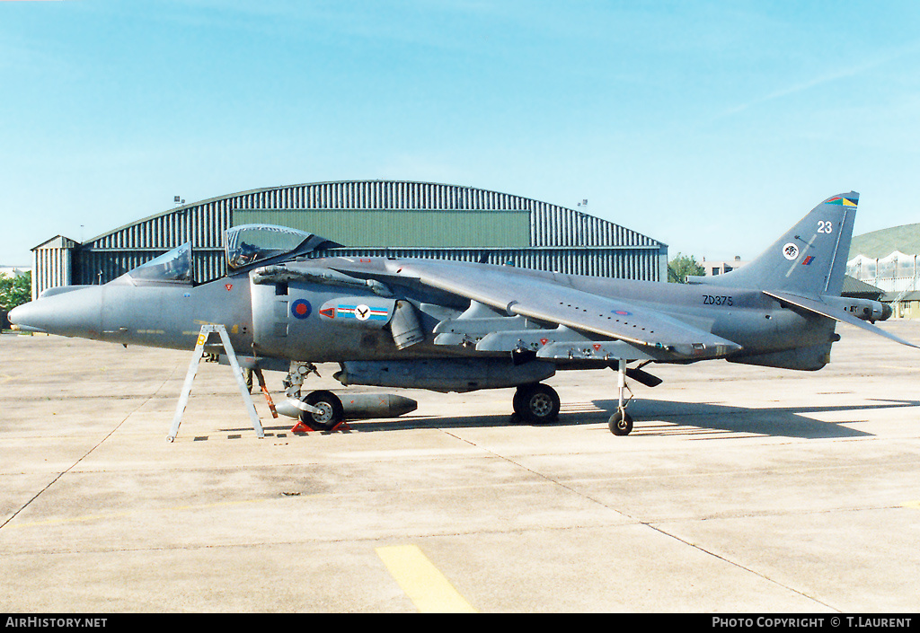 Aircraft Photo of ZD375 | British Aerospace Harrier GR7 | UK - Air Force | AirHistory.net #158032