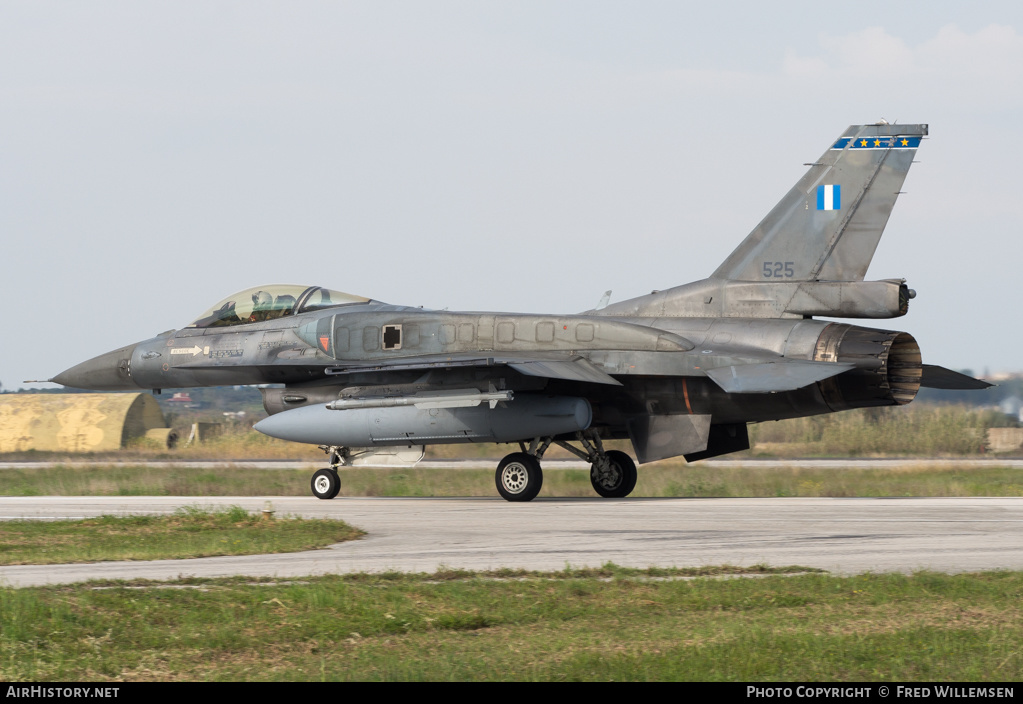 Aircraft Photo of 525 | General Dynamics F-16C Fighting Falcon | Greece - Air Force | AirHistory.net #158036