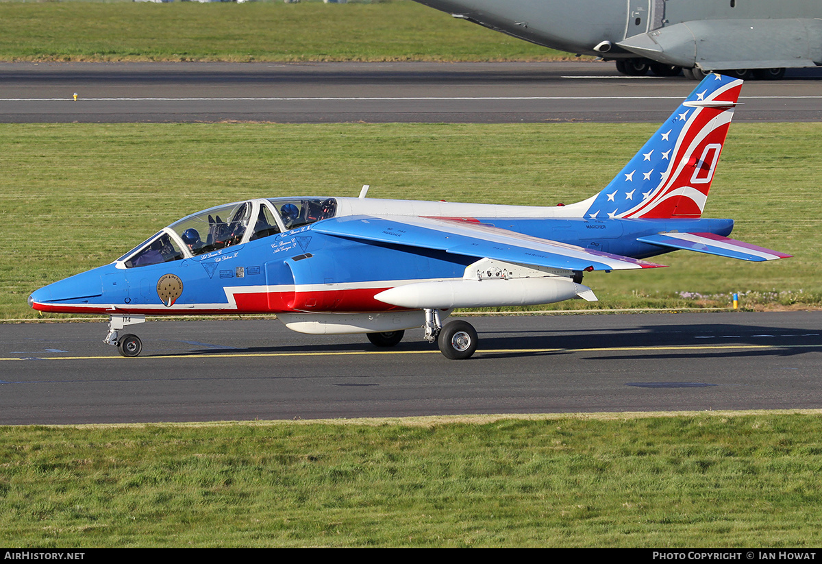 Aircraft Photo of E114 | Dassault-Dornier Alpha Jet E | France - Air Force | AirHistory.net #158038