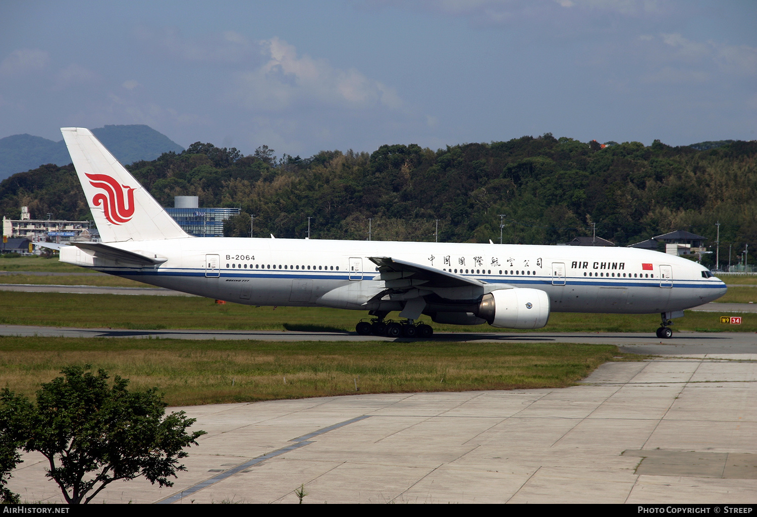 Aircraft Photo of B-2064 | Boeing 777-2J6 | Air China | AirHistory.net #158041