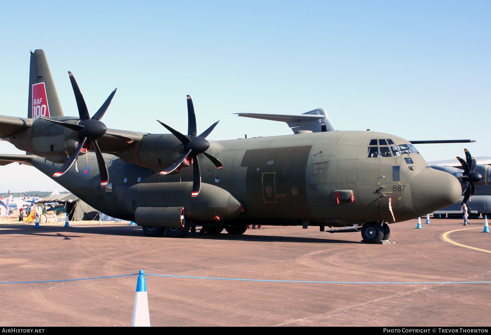 Aircraft Photo of ZH887 | Lockheed Martin C-130J Hercules C5 | UK - Air Force | AirHistory.net #158060