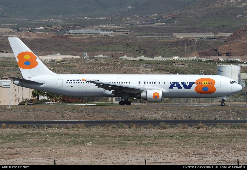 Aircraft Photo of TF-FIB | Boeing 767-383/ER | AV8 Air | AirHistory.net #158065