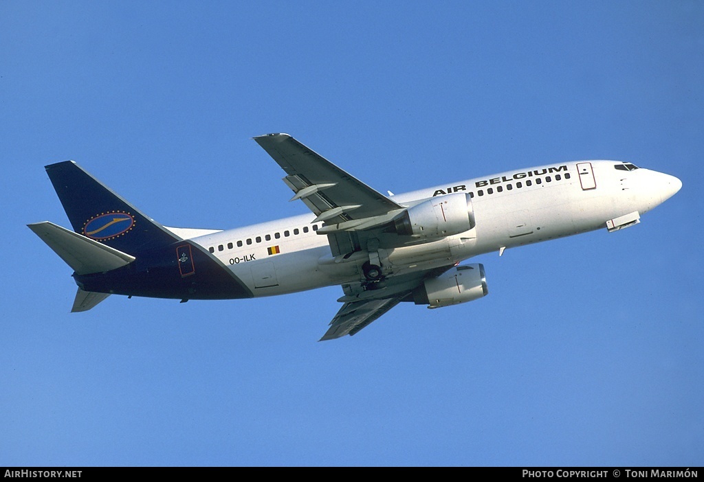 Aircraft Photo of OO-ILK | Boeing 737-3Q8(QC) | Air Belgium | AirHistory.net #158074