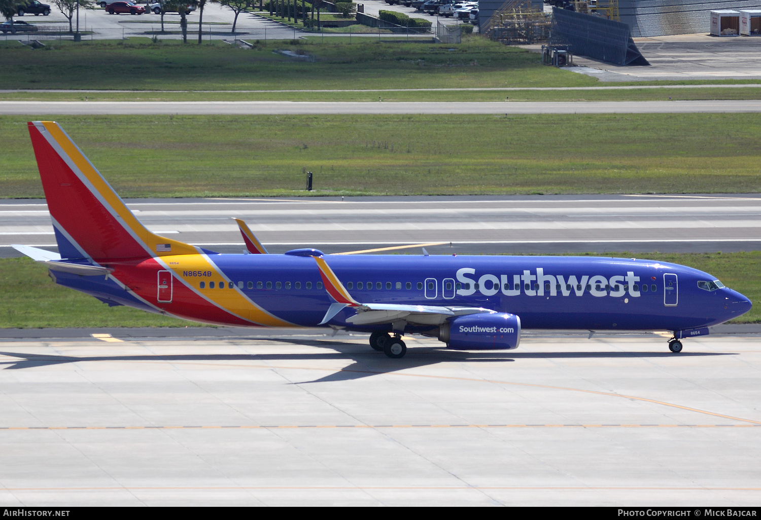 Aircraft Photo of N8654B | Boeing 737-8H4 | Southwest Airlines | AirHistory.net #158086