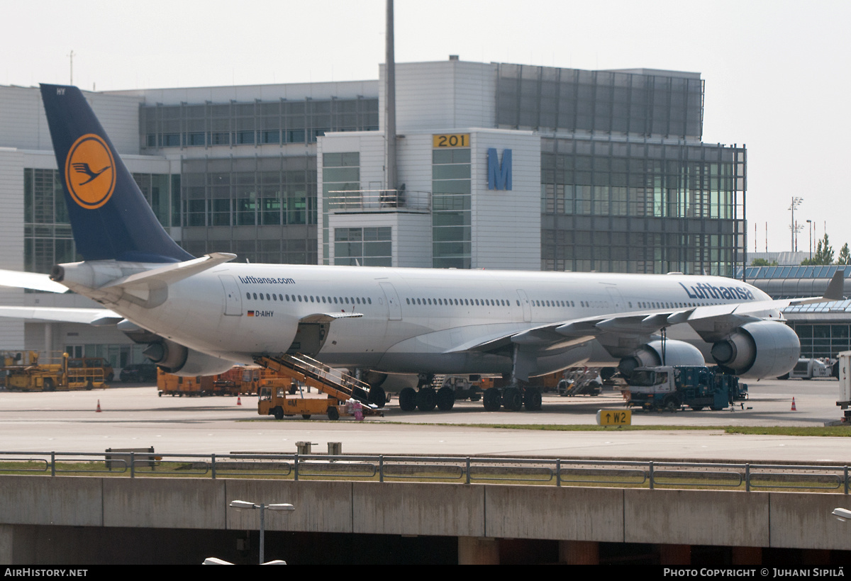 Aircraft Photo of D-AIHY | Airbus A340-642 | Lufthansa | AirHistory.net #158121